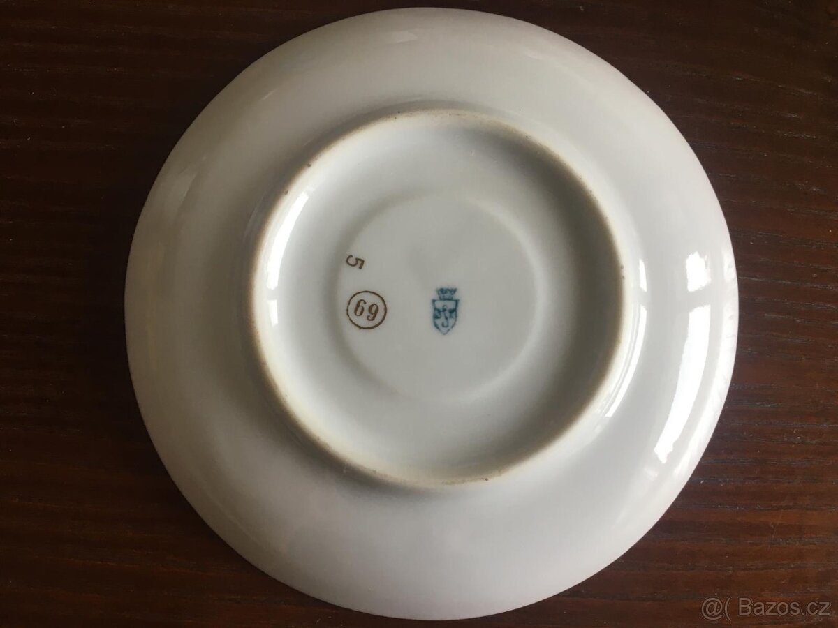 Kávový nebo čajový servis - 5 kusŮ - 5