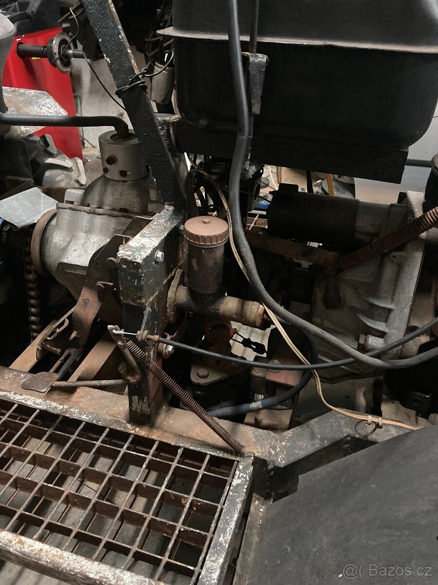Malotraktor domácí výroby - 5
