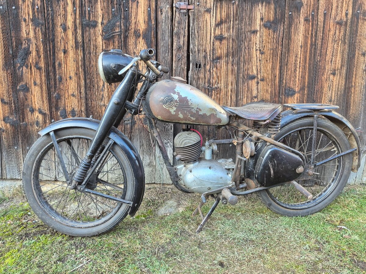 Cz 125t cezeta 1950 - 5