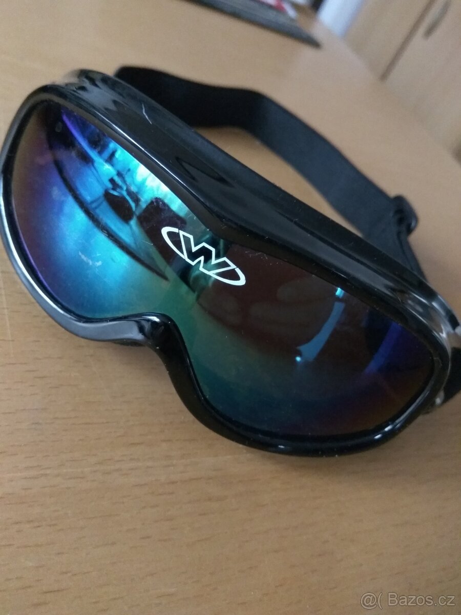 Dětské lyžařské brýle zn. WORKER - černé - 5