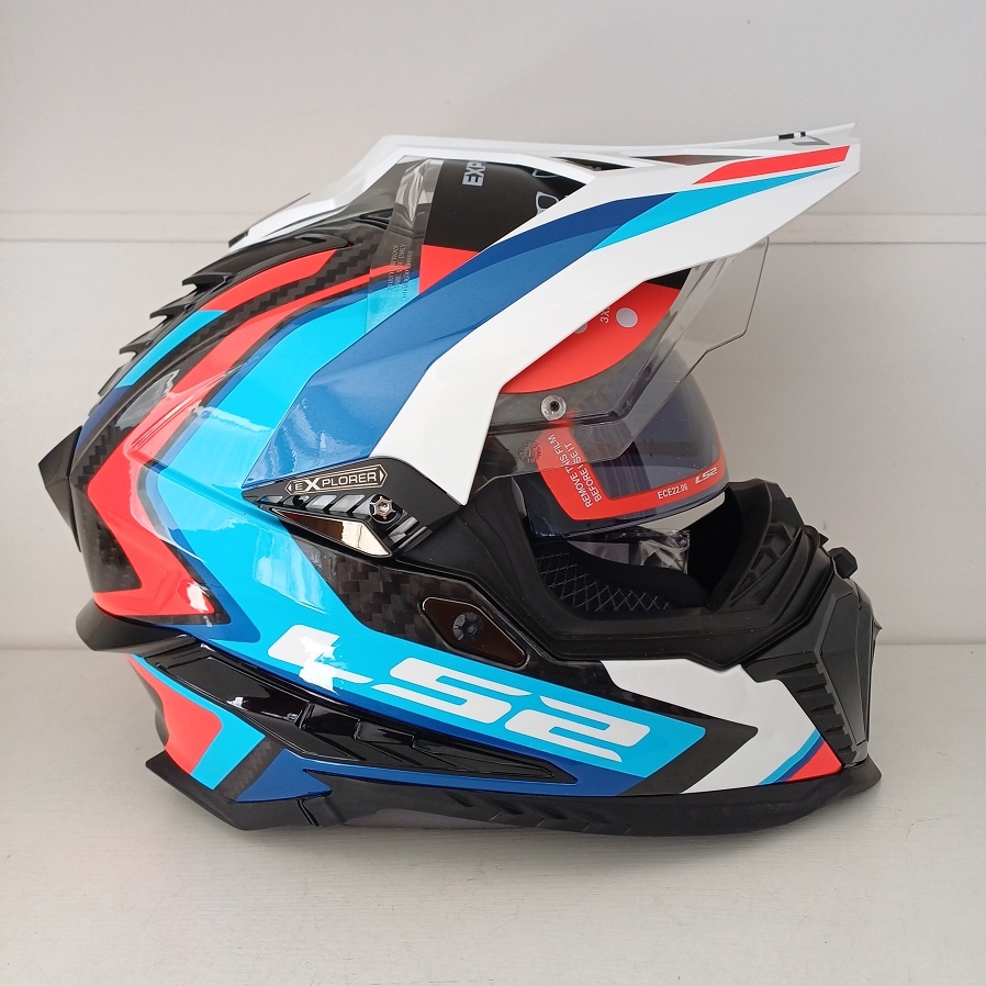 Enduro helma Ls2 Explorer Carbon Frontier II - 5