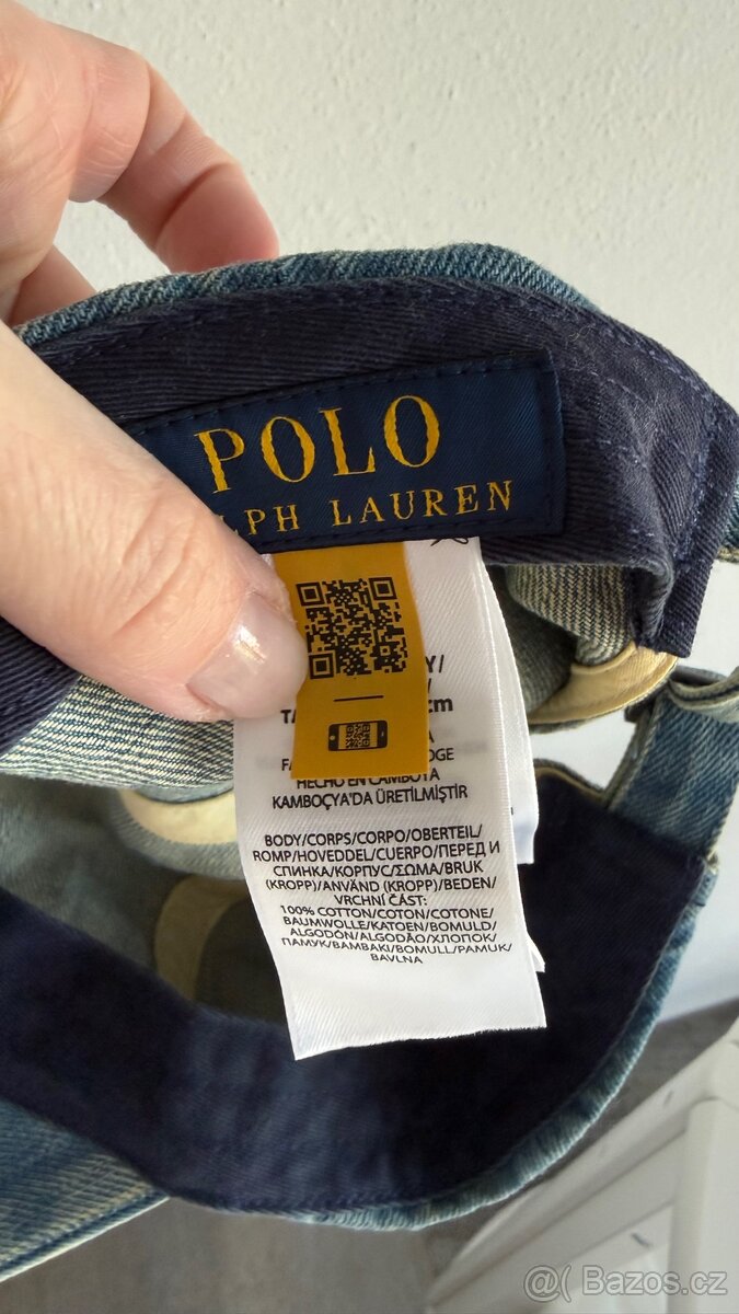 Džínová kšiltovka Ralph Lauren - 5