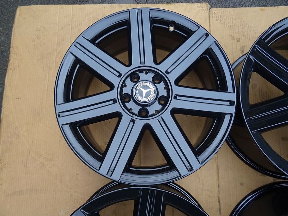 Alu disky černý origo Mercedes,18", 5x112, ET 35 , šíře 7,5 - 5