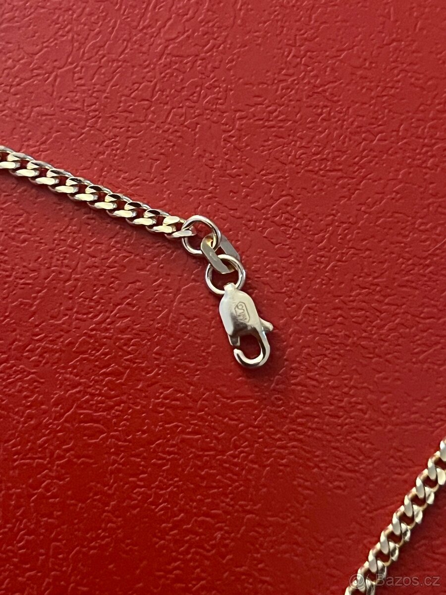Zlato / zlatý nenošený řetízek 14k 585/1000 - 5