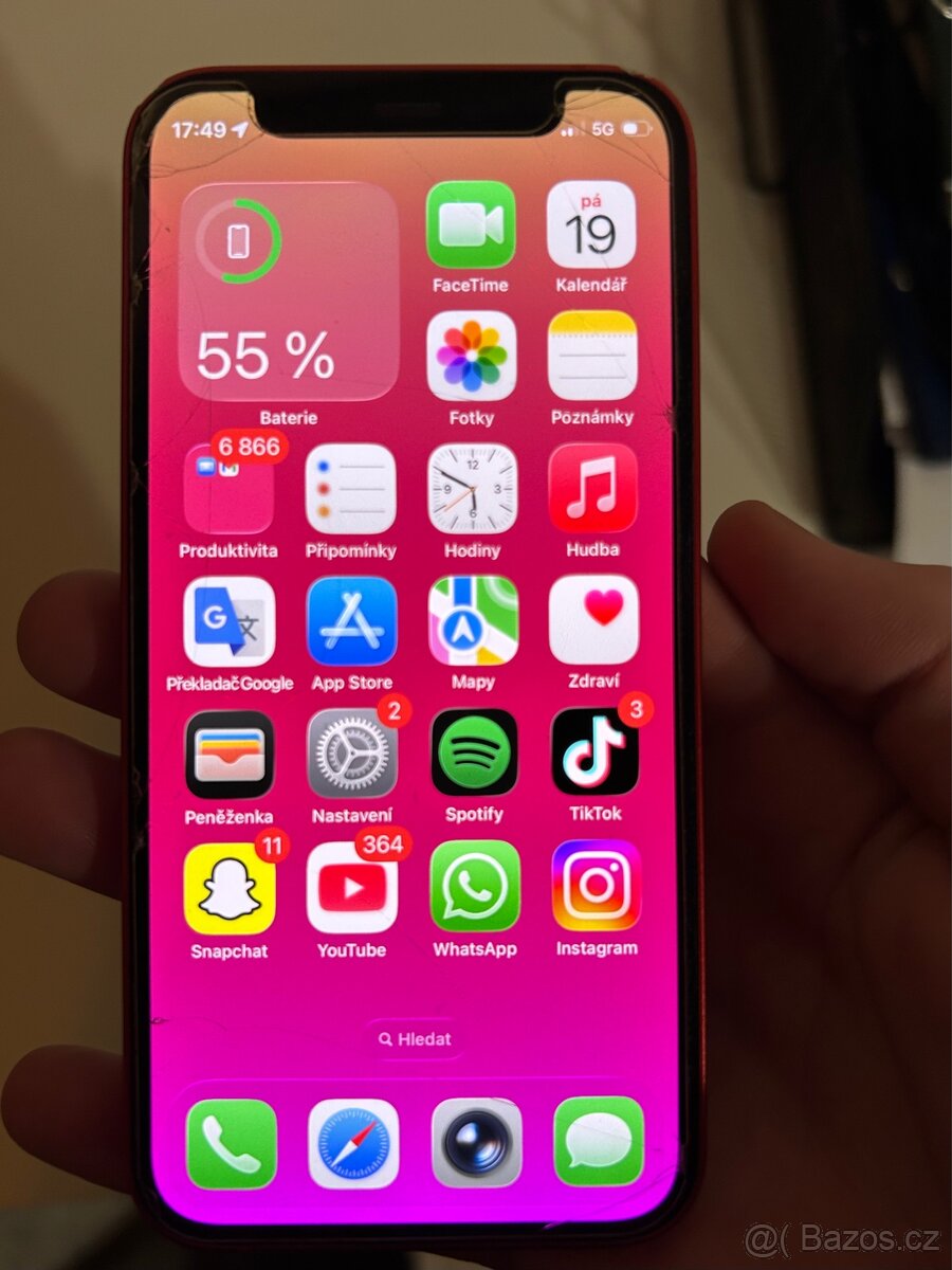 Apple iPhone 12 mini 128GB PRODUCT RED - 5