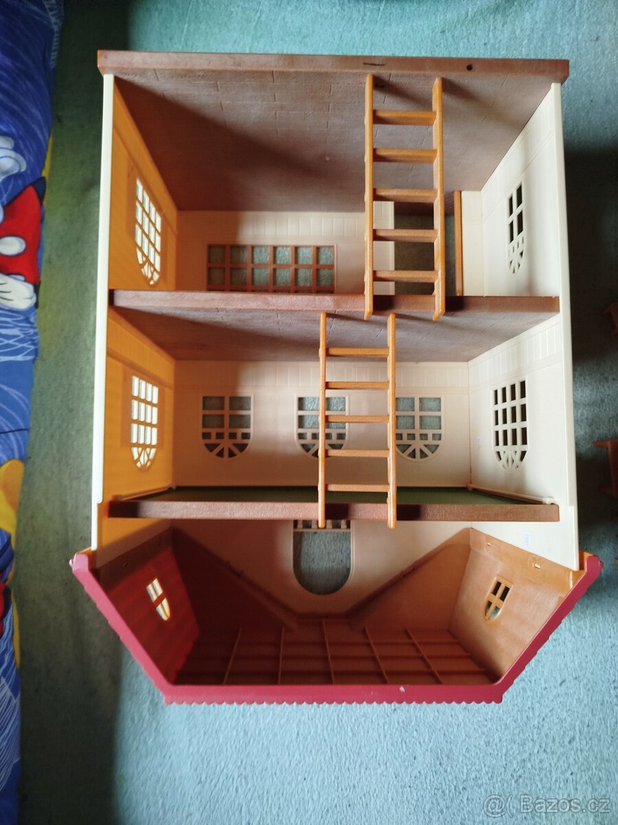 Velký domeček 40 cm+vybavení - 5