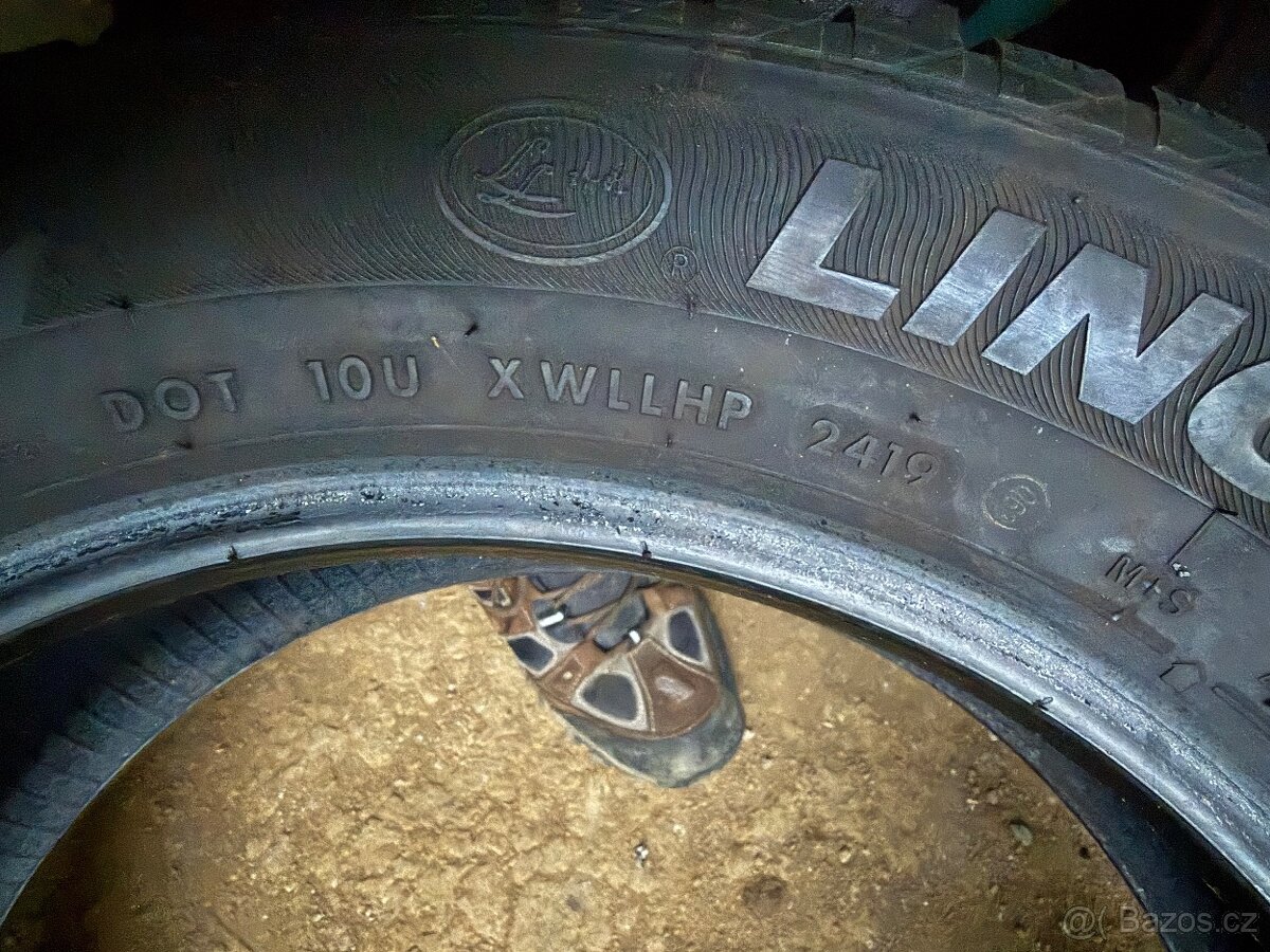prodám zimní 205/60/16 Ling long - 5