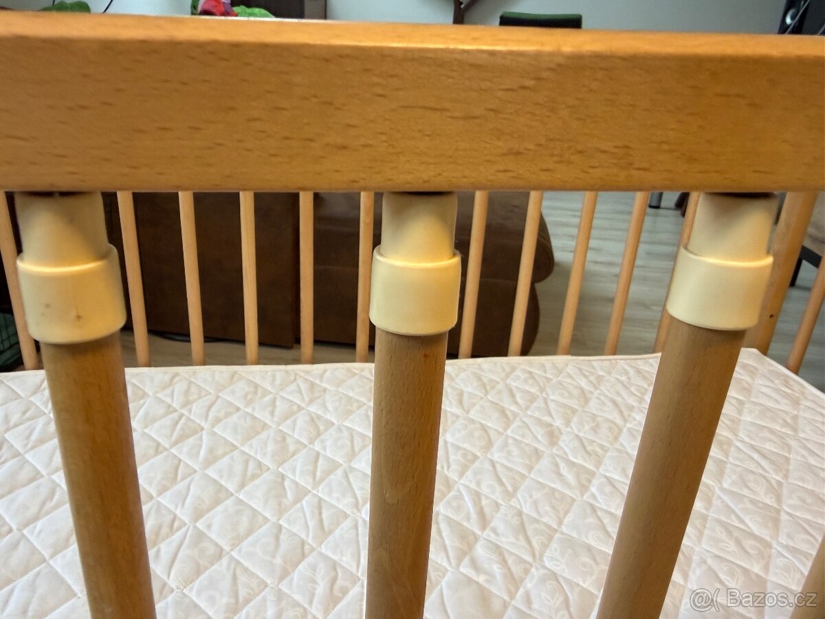 Polohovatelná postýlka pro batolata - 5