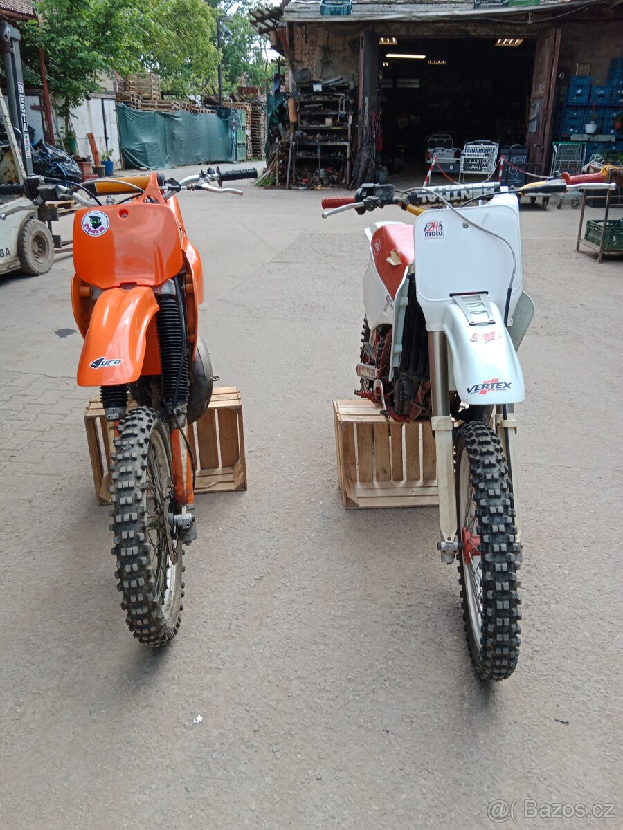 2x KTM 125