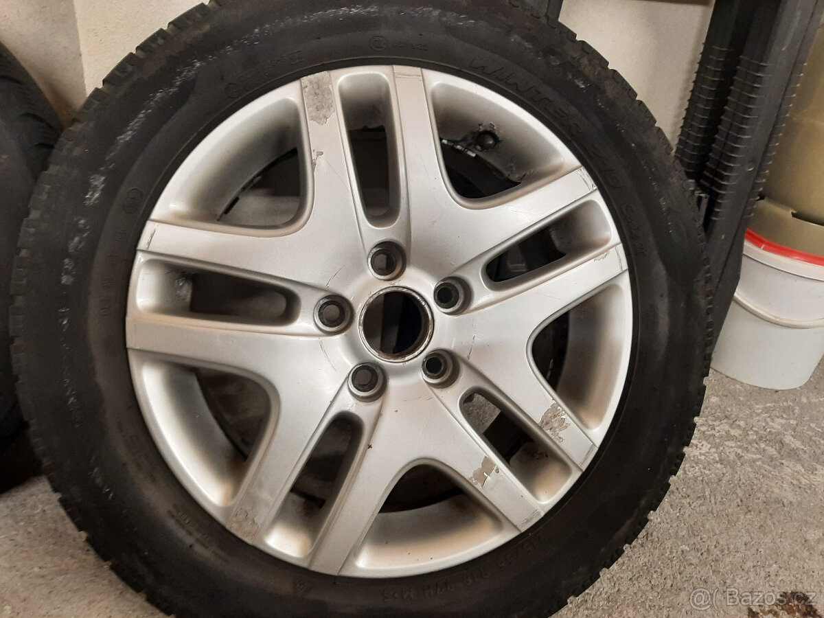 VW Sharan 7M orig. zimní kola. Seat Alhambra, Ford Galaxi - 5