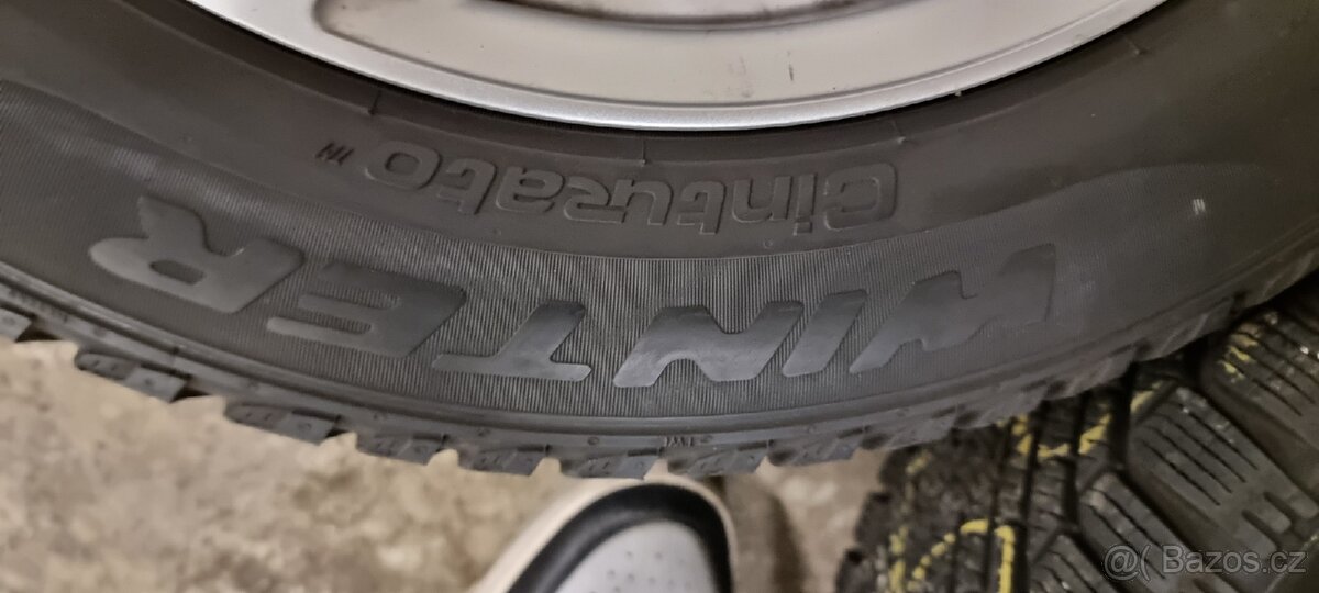 Alu kola Seat 5x112 ET46 zimní 205/55/16 - 5