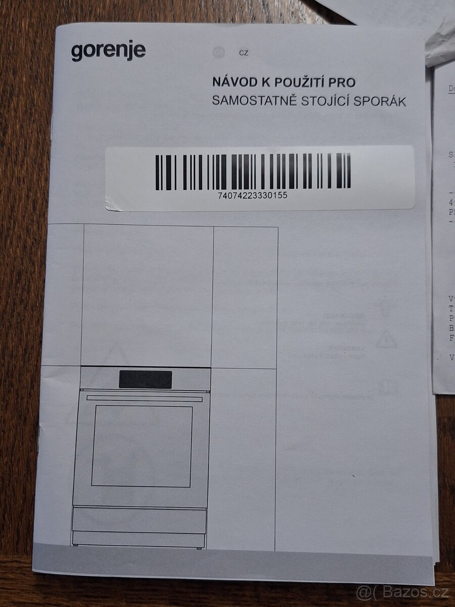 Elektrický sporák GORENJE - 5