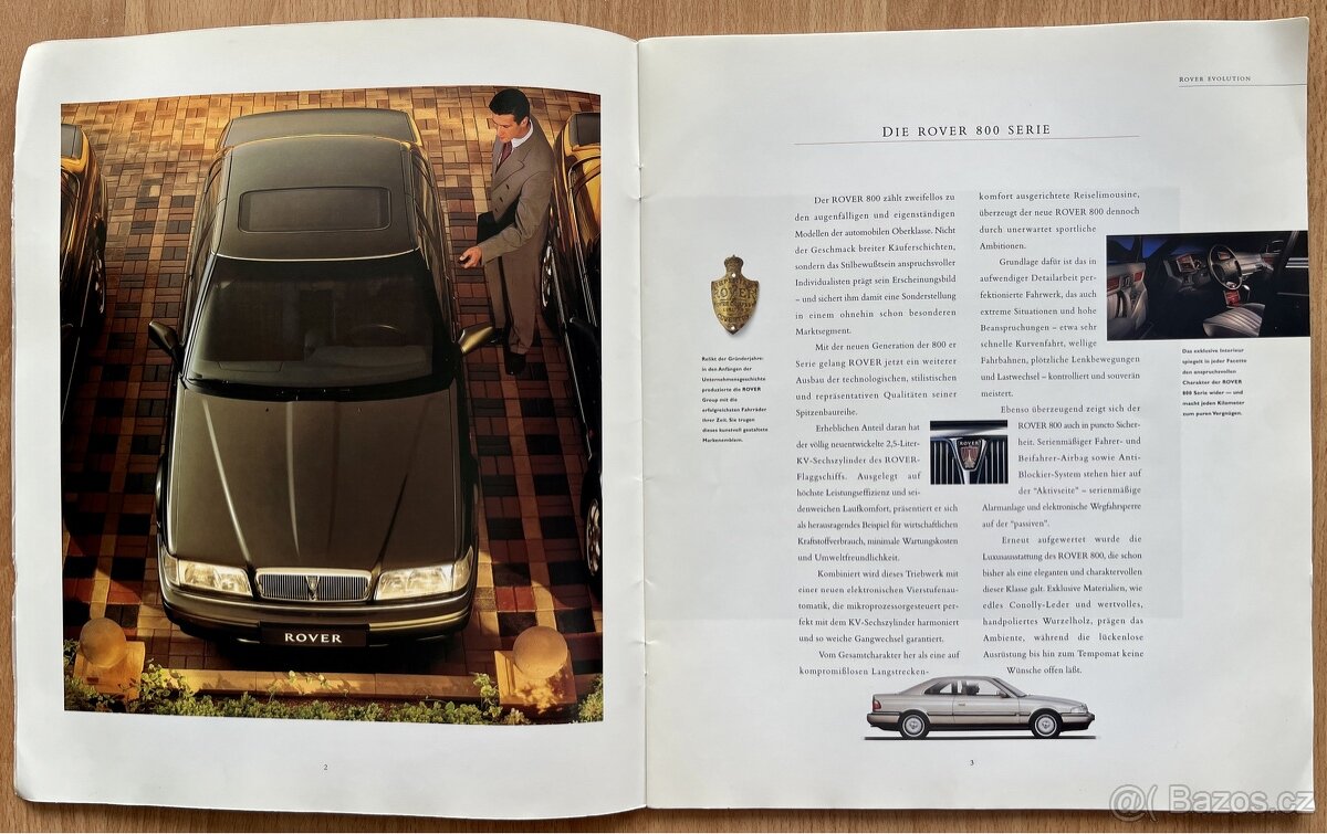 Prospekt Rover 800 1996 - 5