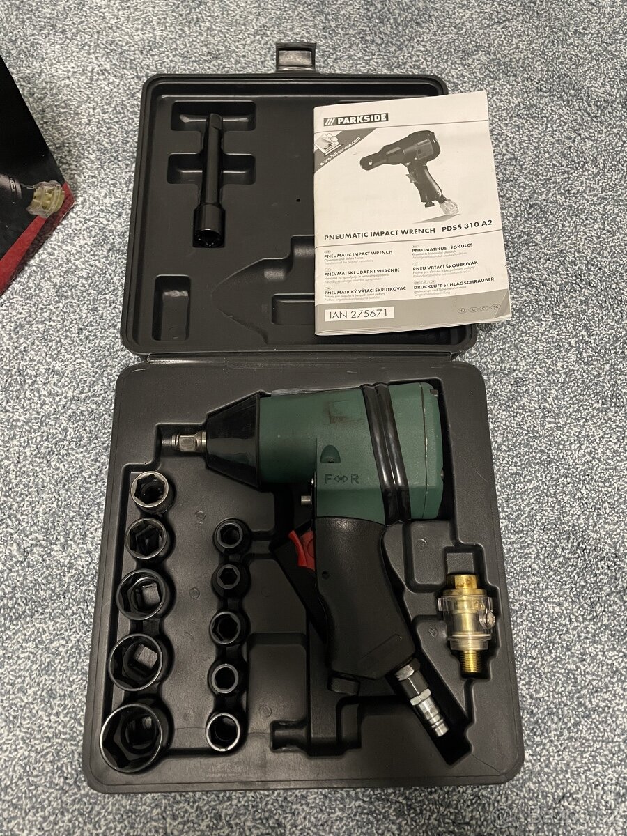 Pneumatický rázový utahovák - 5