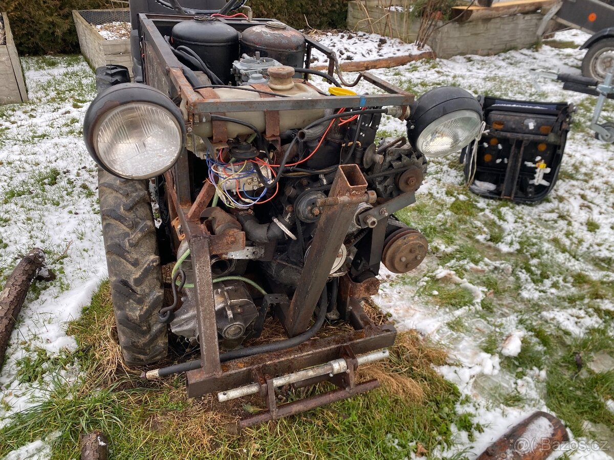 Malotraktor kloubový 4x4 - 5