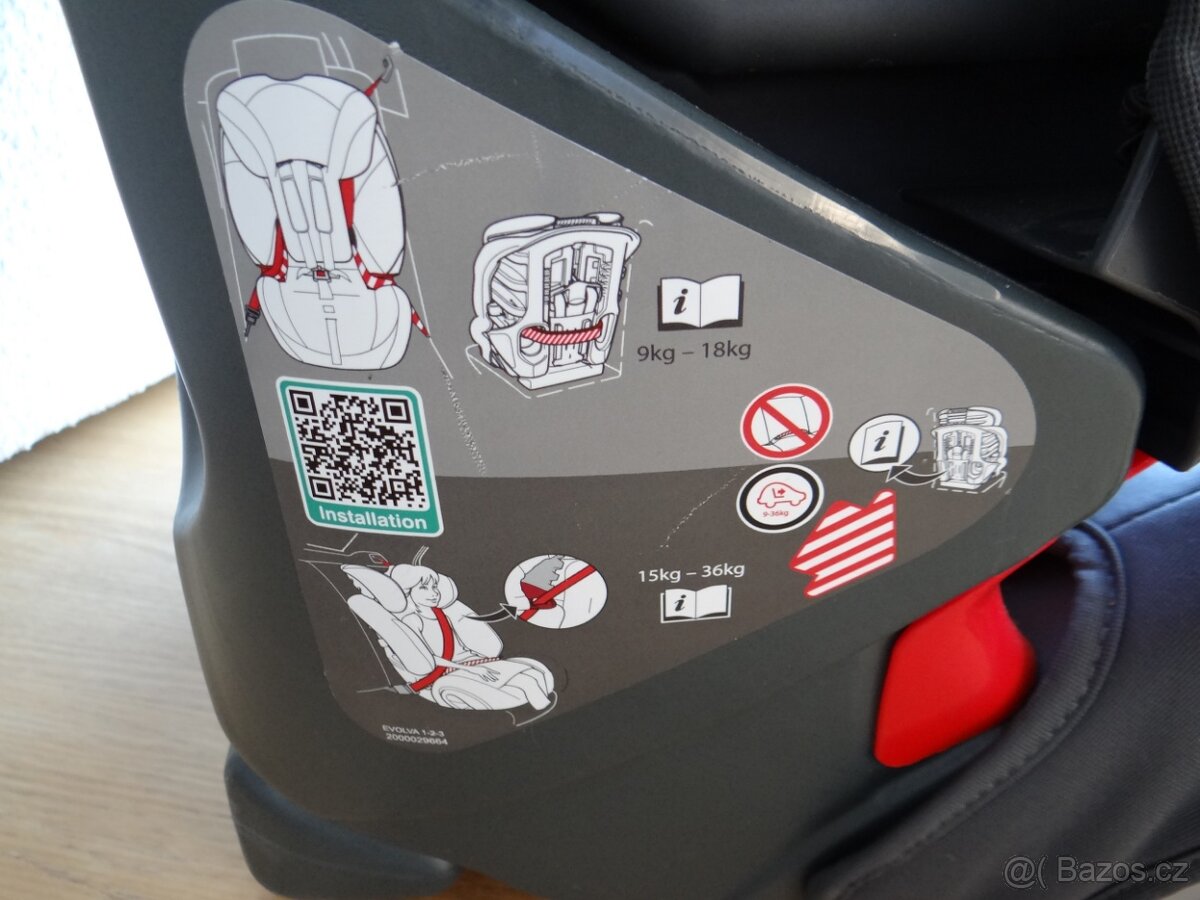Dětská autosedačka Britax Romer EVOLVA 1-2-3 - 5