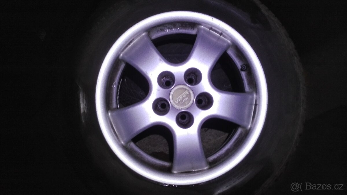 Prodám alukola 195/65R15 - 5