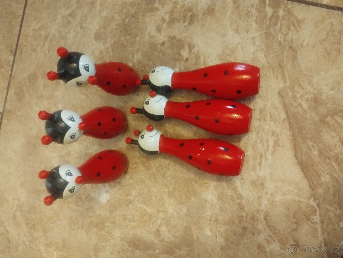 Dřevěné puzzle a postavičky - 5