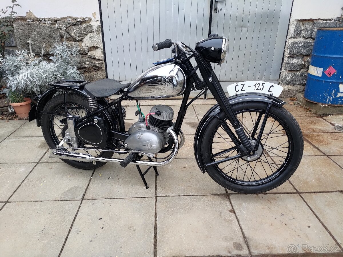 Čz 125 C r.v.1950 - 5