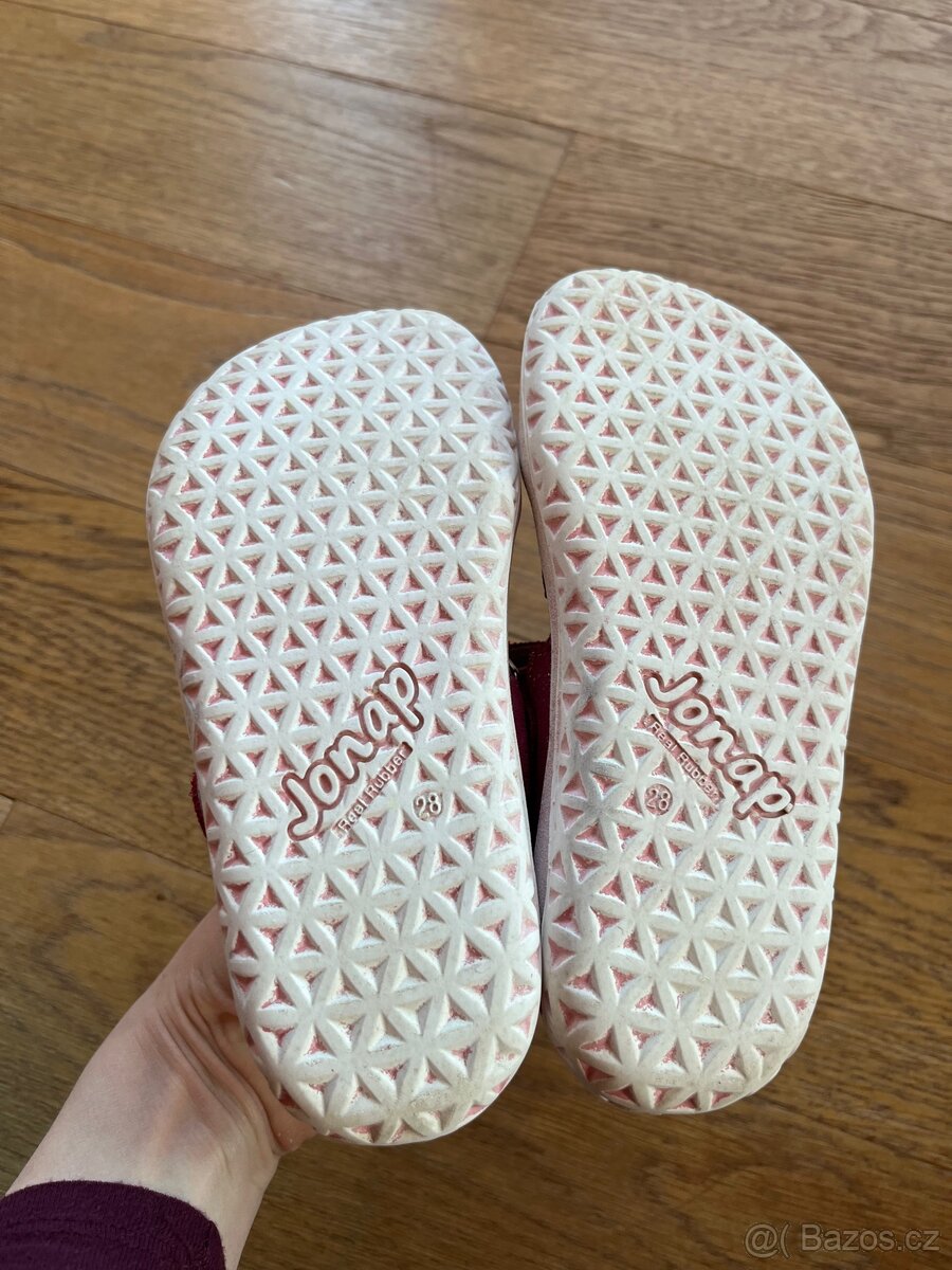 Dívčí barefoot sandále Jonap vel. 28 - 5