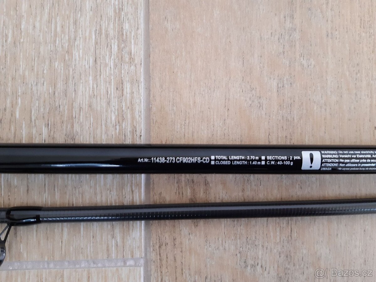Rybarsky privlacovy prut Daiwa Crossfire Spin 2,7m 40-100g - 5
