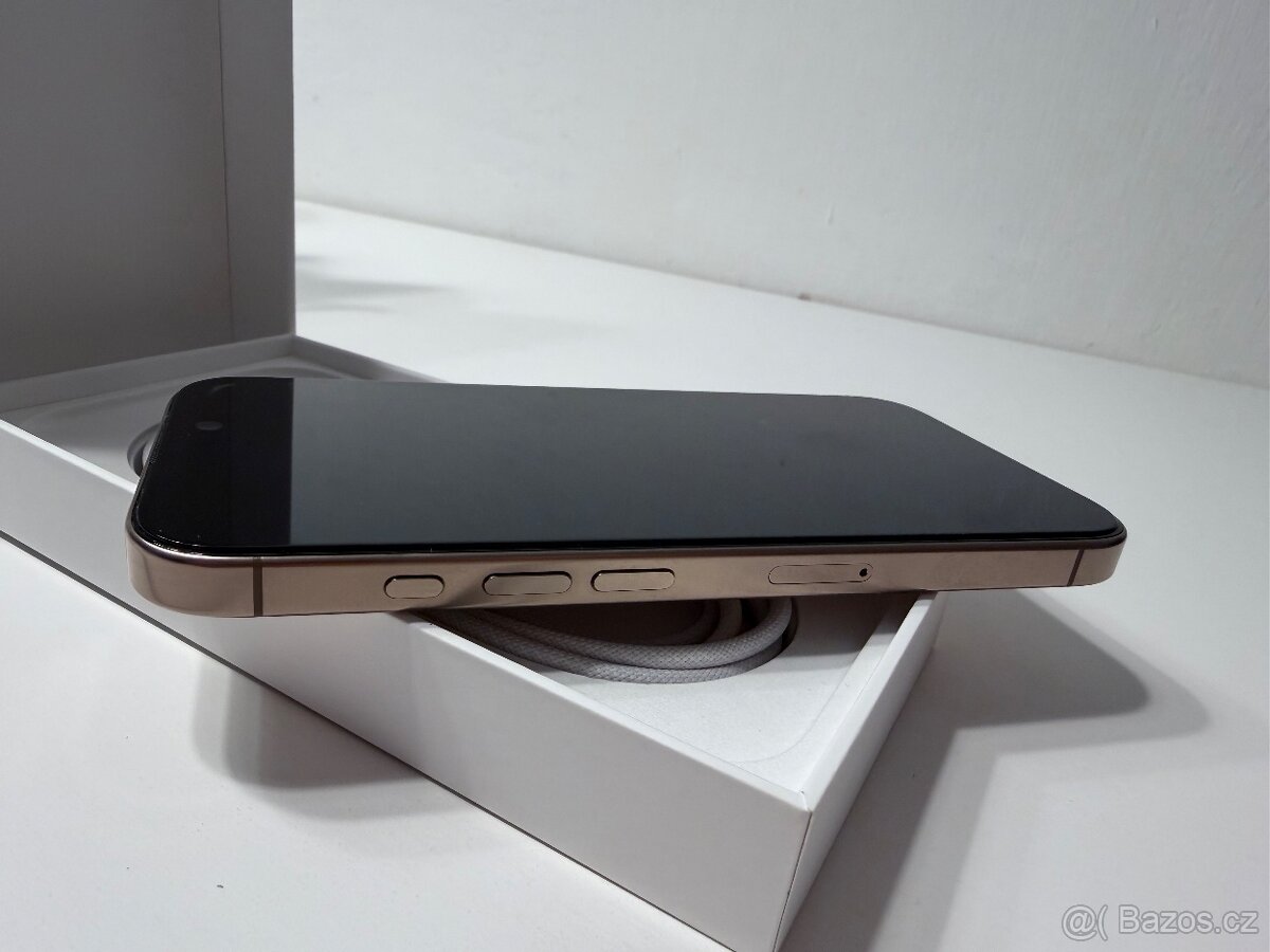 Prodám iPhone 16 Pro-Desert Titanium TOP STAV - 5