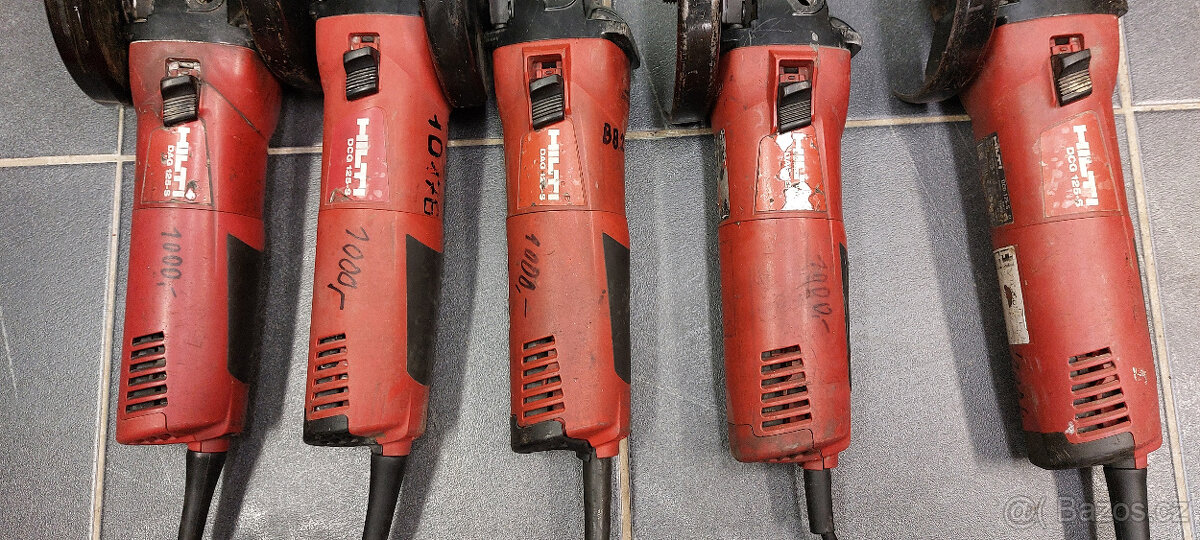 Úhlová bruska HILTI DCG 125-S a DAG 125-S - 5