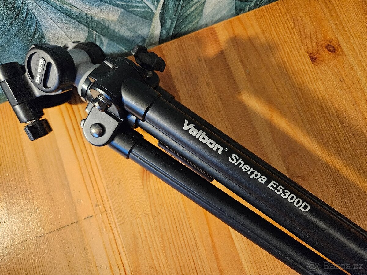 Stativ Velbon Sherpa E5300D - jako nový - 5