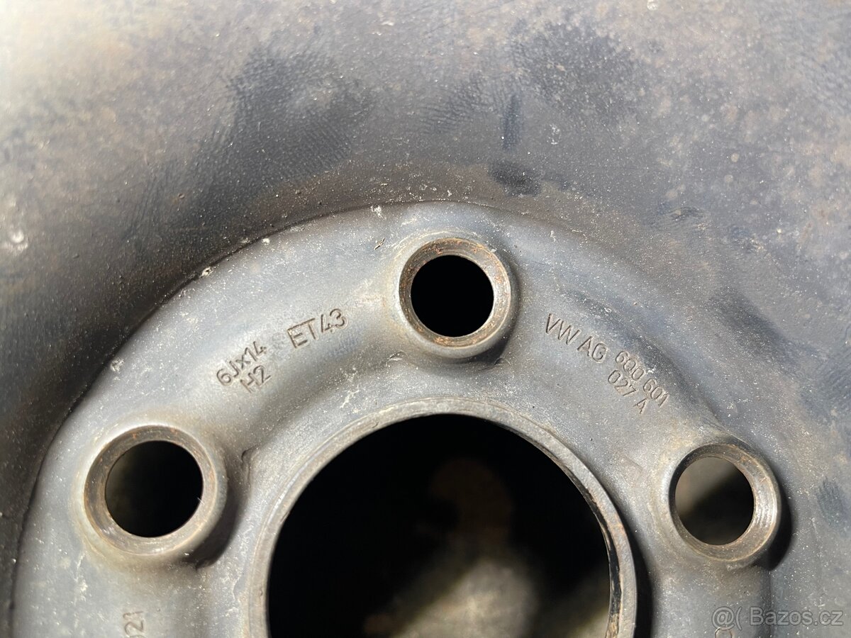 Prodám letní kola Fabia 14” - 5