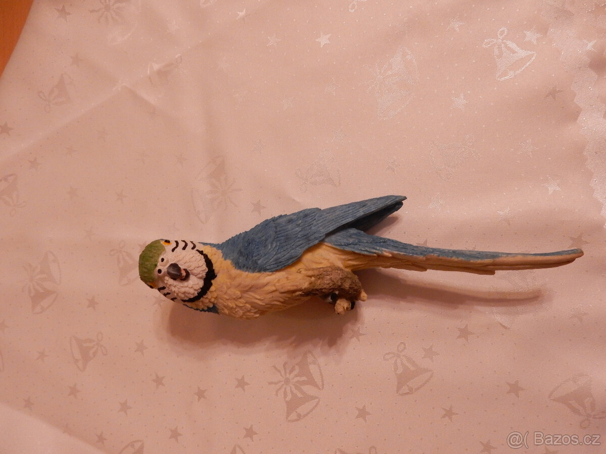 Prodám zahradní dekoraci na pověšení-Papoušky 4ks - 5