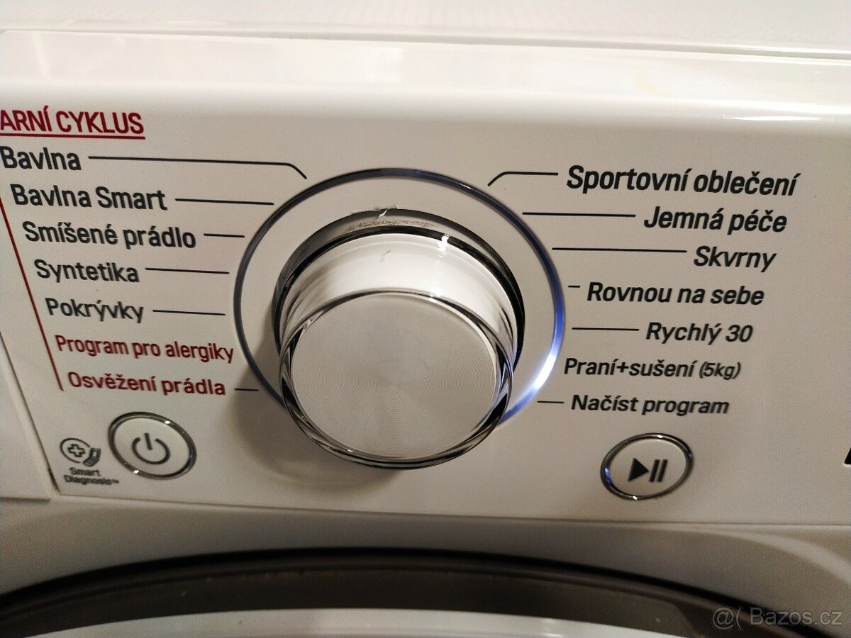 Prodám pračku se sušičkou zn. LG --8/5kg--Dovezu - 5