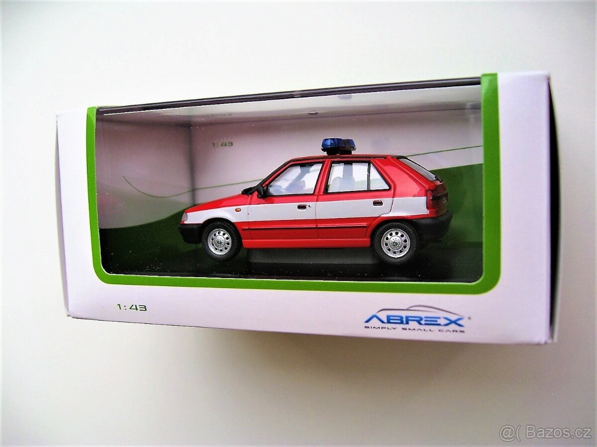 Model ŠKODA Felicia (1994) "HASIČI ČR" Abrex 1/43 - 5