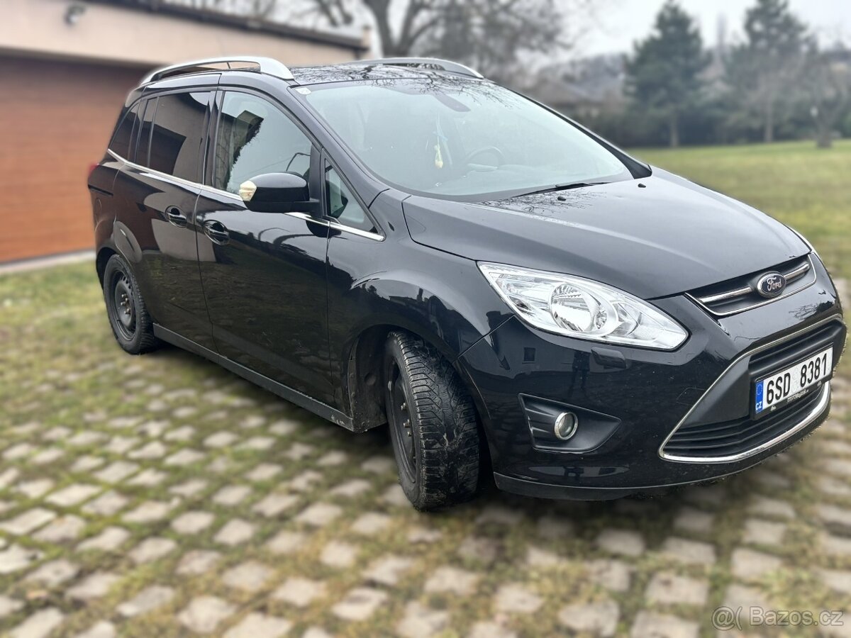 Grand C-Max 1.6TDci, 1.majitel v ČR, Tažné, 2012, Pěkný stav - 5