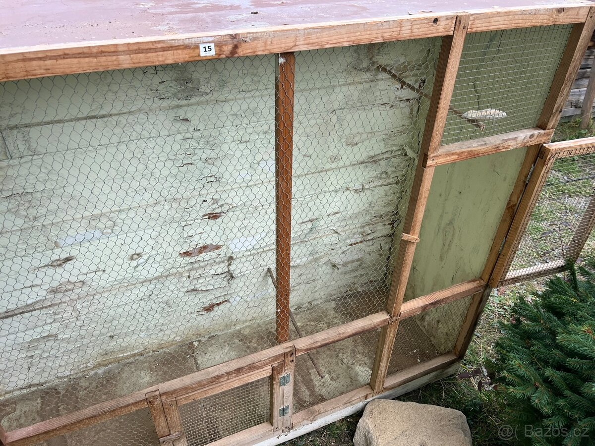 Dřevěná klec pro papušky - 5