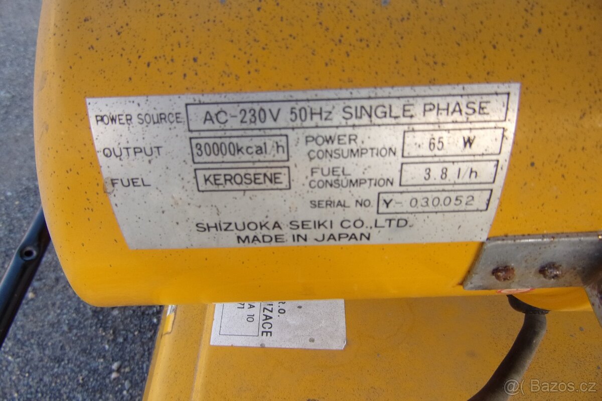 Naftový teplovzdušný agregát VAL-6 - 5