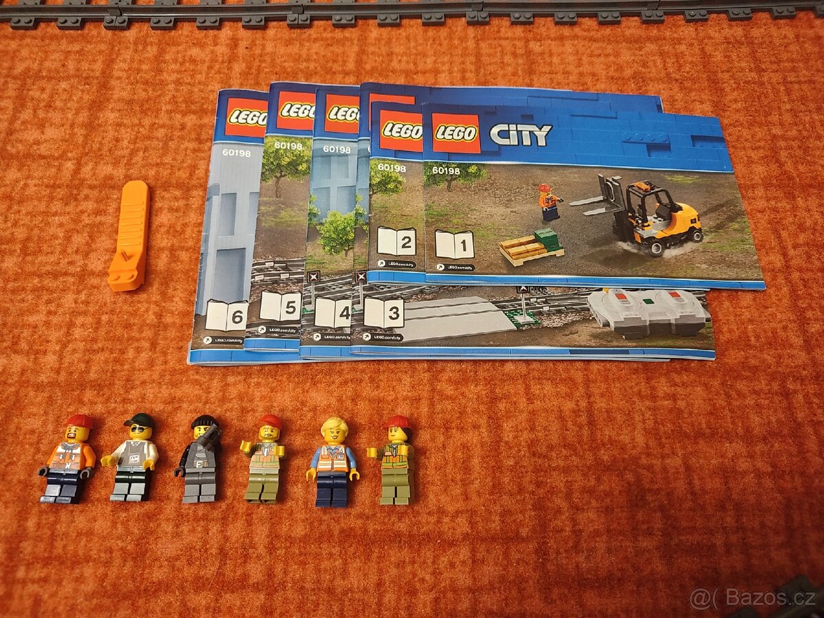 LEGO City Trains 60198 Nákladní vlak, 1226 ks, bez krabice - 5