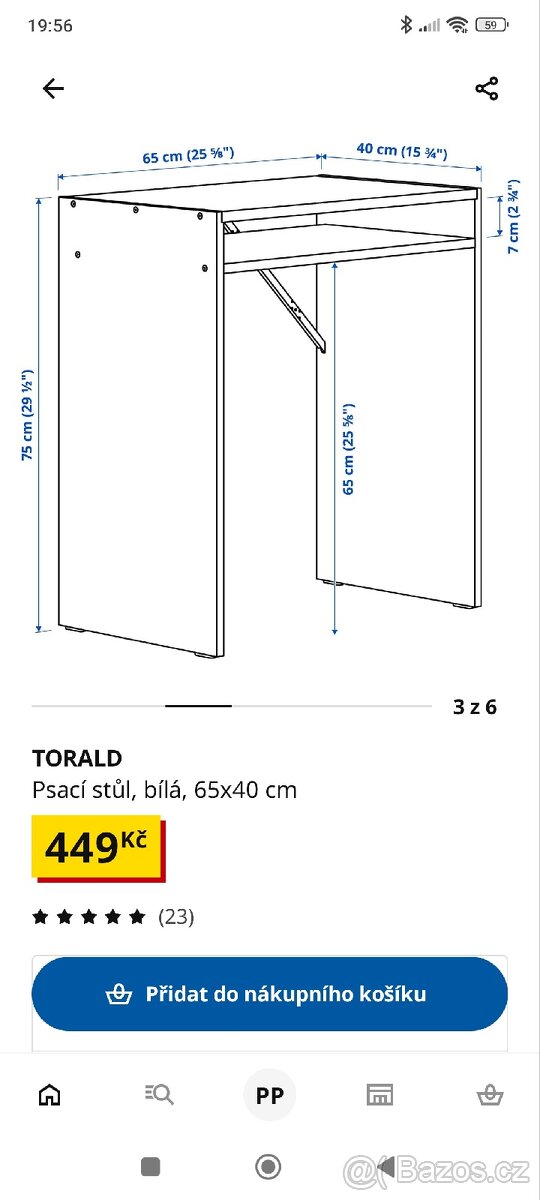 Psací stůl Ikea - 5
