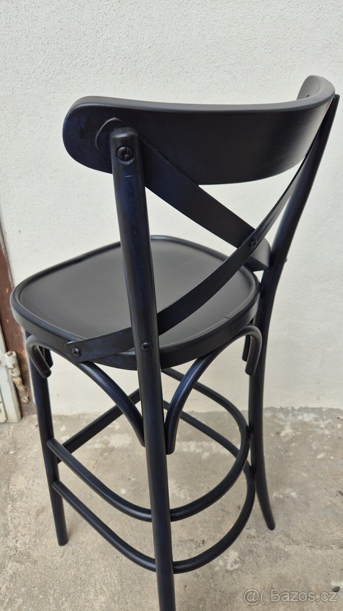 Barové židle černo-modré (č.1) - 5
