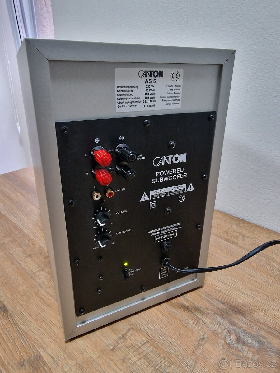 Aktivní subwoofer Canton AS 5 - 5