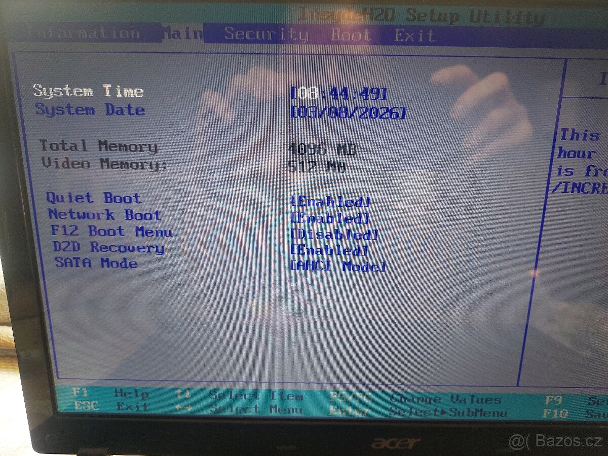 ACER Aspire RAM 4 GB nechám LEVNĚ - 5