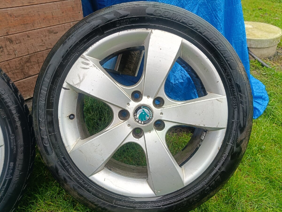 Disky ALU škoda Octavia 2 scout - 5