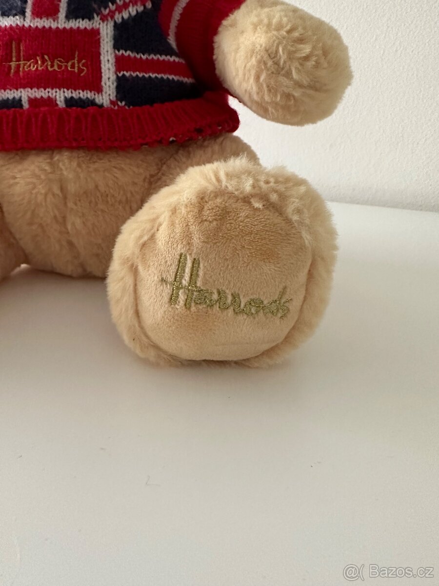Plyšový medvěd Harrods, 30cm - 5