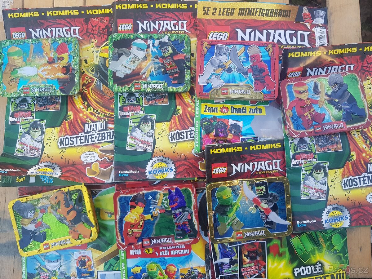 Lego časopisy s hračkou lego od marvel dc star wars atd - 5