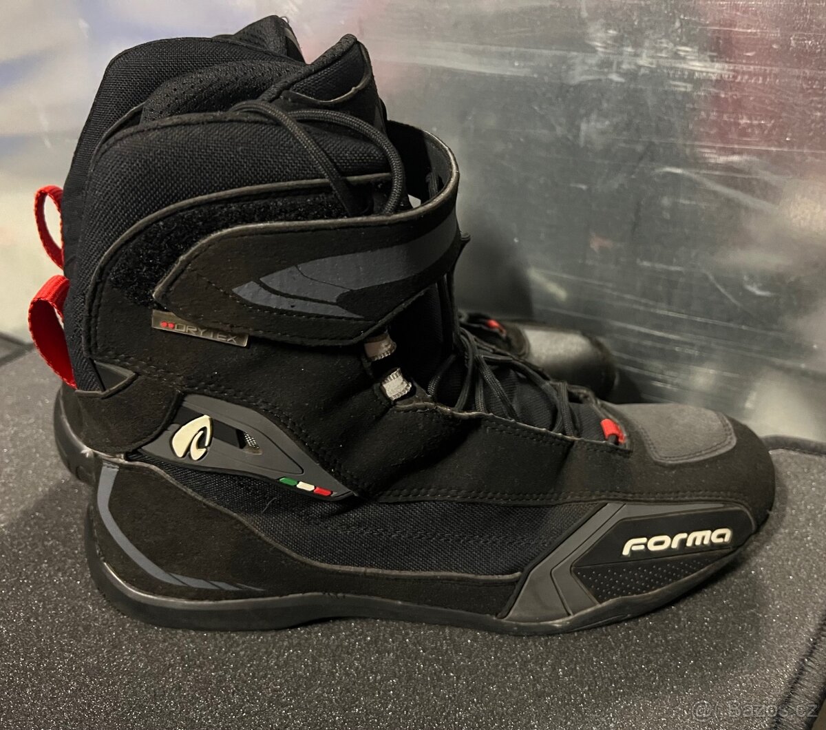 55. Moto boty FORMA VIPER černé 47 - 5