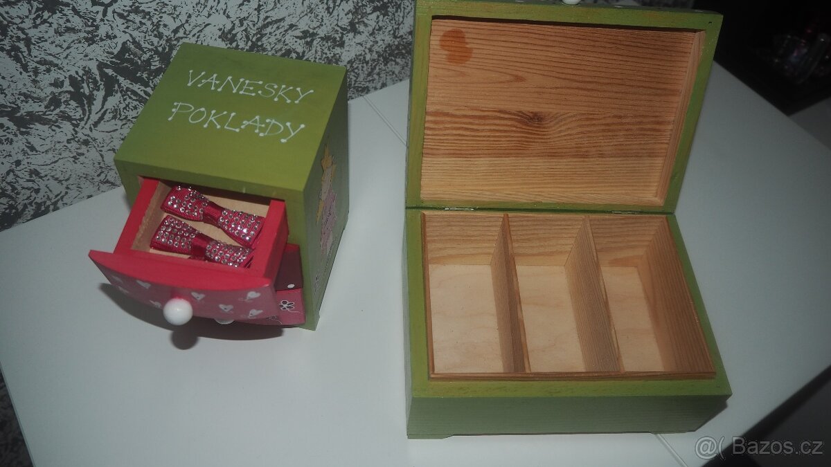 Ručně vyráběný dřevěný set - 5