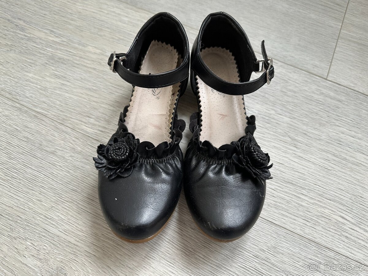 Dívčí černé baleríny John Garfield, vel. 31 - 5