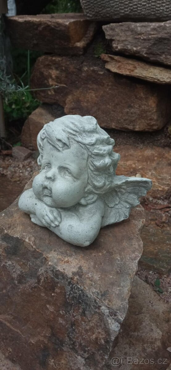 Zahradní dekorace- Andílek 3 - 5