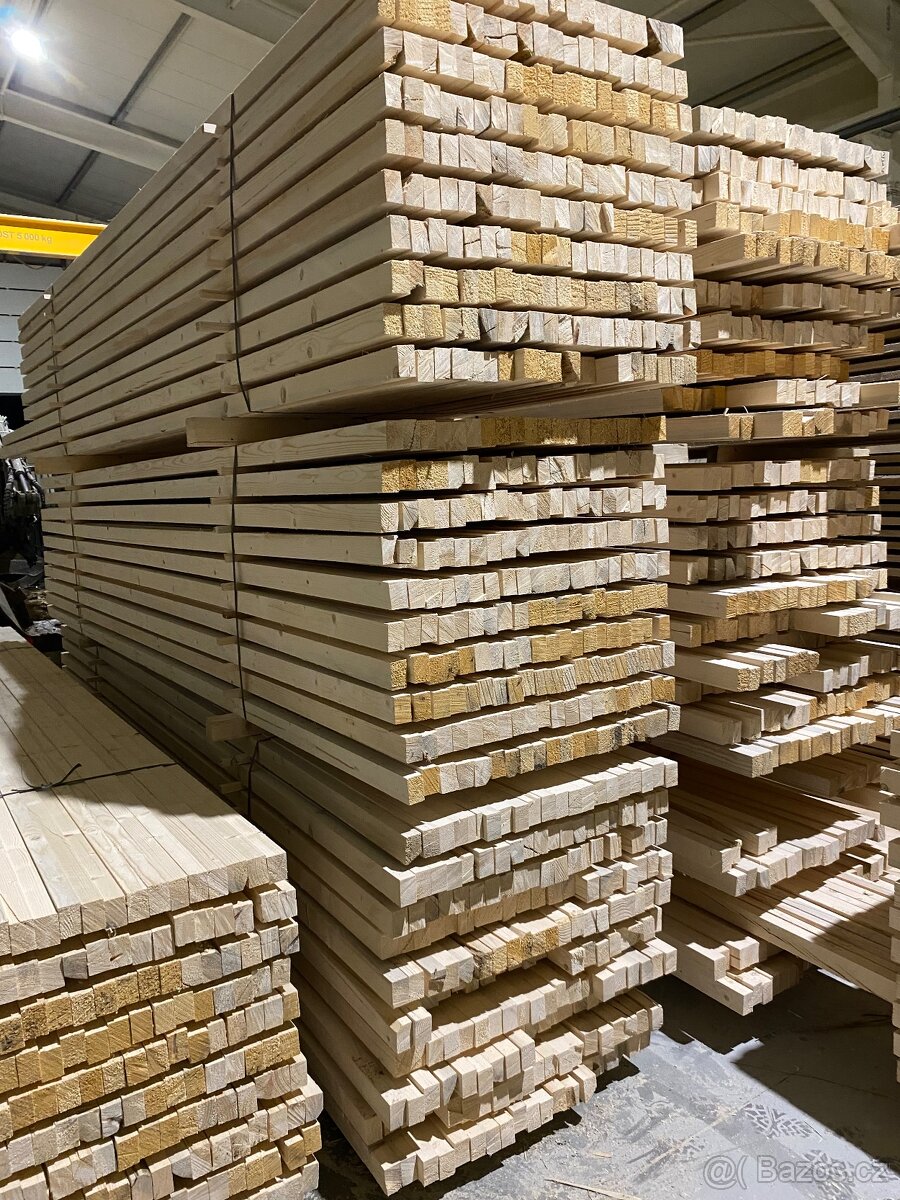 Střešní latě 6/4 cm - 5