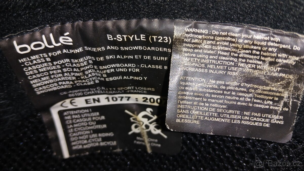 Lyžařská přilba bollé - 5