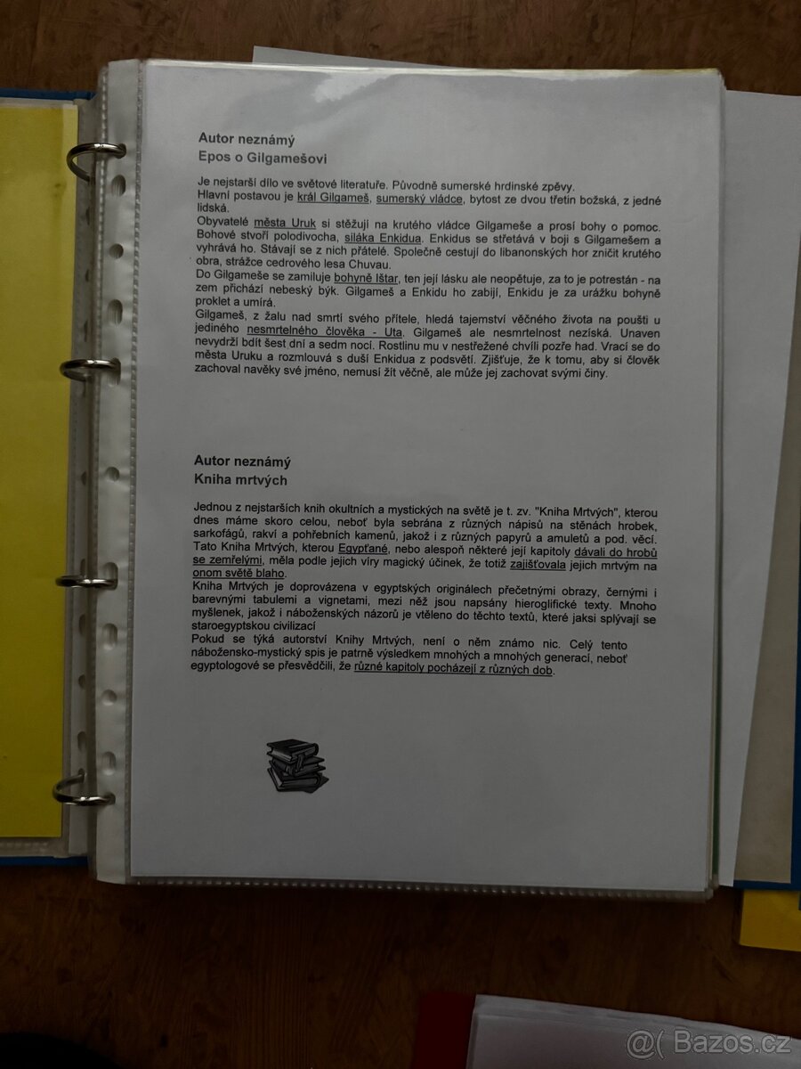 Učebnice, maturitní témata + kalkulačka - 5